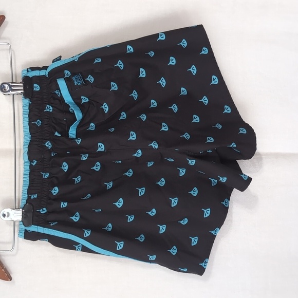 Patas Azules by Roland Navy Blue Print Athletic / Swim Shorts Size Youth Small - Picture 3 of 6